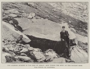 O suposto assassinato na ilha de Arran, local onde o corpo da Rosa Turística foi encontrado em Goatfell de English Photographer