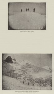 A subida do Mont Blanc de English Photographer