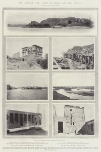 A represa de Assouan, visões de Philae e a vizinhança