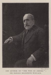 O Autor da Teia do Império, Sir Donald Mackenzie Wallace de English Photographer
