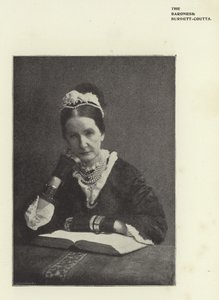 A baronesa Burdett-Coutts de English Photographer