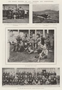 O Bisley Meeting de 1901, vencedores e concorrentes