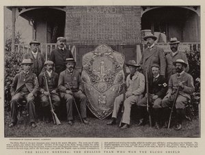 O Bisley Meeting, o time inglês que ganhou o Elcho Shield de English Photographer