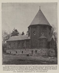 O Mausoléu de Bismarck em Friedrichsruh de English Photographer