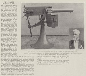 A arma mais chata dos Boers, a arma automática Maxim de 37 milímetros de English Photographer