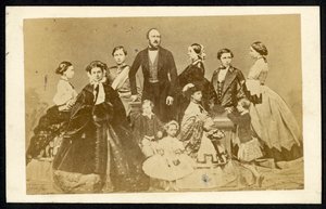 A família real britânica de English Photographer