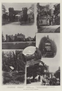 O castelo e a aldeia de Hawarden