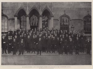 A Igreja e a Dissidência, Visita de Ministros Não-conformistas ao Arcebispo de York em Bishopthorpe, 8 de agosto de English Photographer