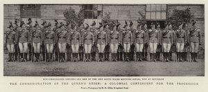A Comemoração do Reino das Rainhas, um Contingente Colonial para a Procissão de English Photographer