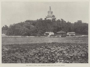 A Crise na China, o Jardim dos Imperadores e o Lago de Lótus, Pequim de English Photographer