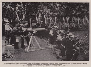 A crise em Samoa, companheiros de armas de English Photographer