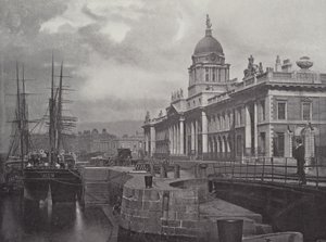 A alfândega, Dublin de English Photographer
