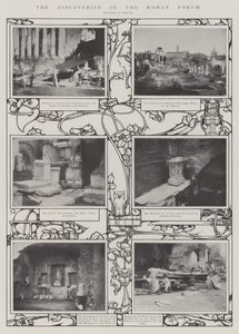 As descobertas no Fórum Romano