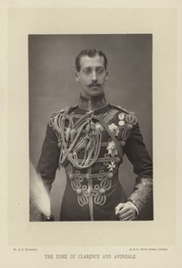 O duque de Clarence e Avondale de English Photographer