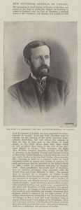 O conde de Aberdeen, o novo governador-geral do Canadá de English Photographer