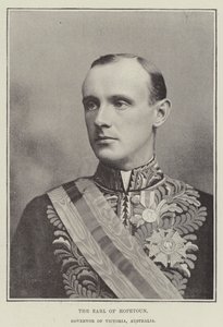 O conde de Hopetoun, governador de Victoria, Austrália de English Photographer