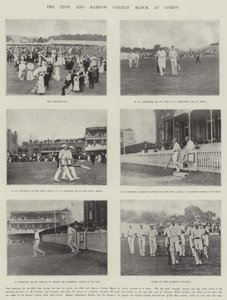 O Eton e Harrow Cricket Match no Lords