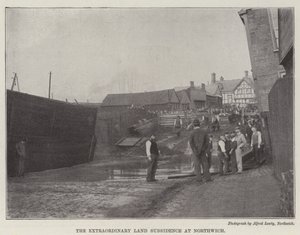 O subsídio extraordinário da terra em Northwich de English Photographer
