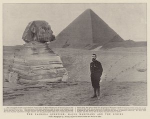 A questão de Fashoda, o major Marchand e a Esfinge de English Photographer