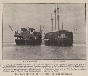 O destino de um dos primeiros Ironclads de English Photographer