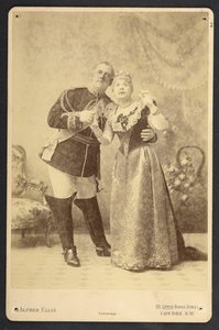 A primeira apresentação da ópera em quadrinhos de Gilbert e Sullivan 
