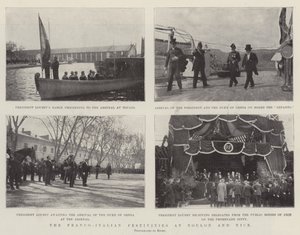 As festividades franco-italianas em Toulon e Nice de English Photographer
