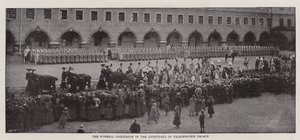O funeral do falecido príncipe Alfred de Saxe-Coburg e Gotha de English Photographer