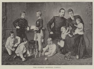 A família imperial alemã de English Photographer