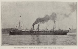 A Great Eastern Railway Companys Nova Steam-Ship Viena de English Photographer