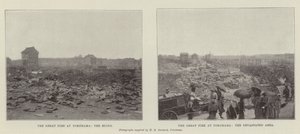 O grande incêndio em Yokohama de English Photographer