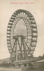 A grande roda, Earls Court, Londres de English Photographer