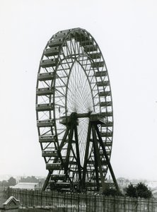 A grande roda em Earls Court, Londres de English Photographer