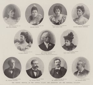 O Festival Handel no Palácio de Cristal, o Maestro e os principais vocalistas