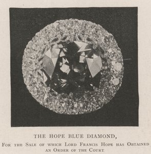 O diamante azul da esperança de English Photographer
