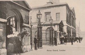 Os guardas de cavalo, Londres de English Photographer