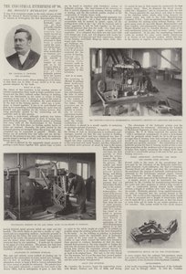 A empresa industrial de 1898, Sr. Hooleys Joint Hydraulic
