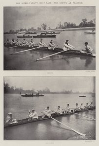 O Inter-Varsity Boat-Race, as Tripulações na Prática