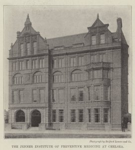 O Instituto Jenner de Medicina Preventiva no Chelsea de English Photographer