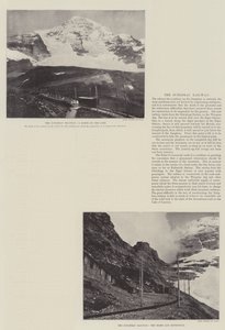 A estrada de ferro de Jungfrau