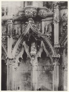 A Capela da Senhora, a Catedral de Ely: Lado Norte, XVI (foto a p/b) de English Photographer