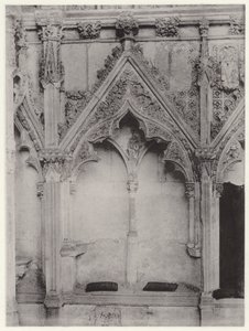 A Capela da Senhora, a Catedral de Ely: Lado Sul, de Leste, I (foto a p/b) de English Photographer