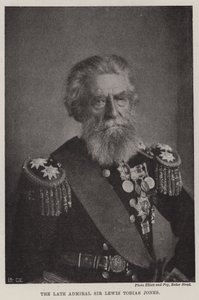 O falecido almirante Sir Lewis Tobias Jones de English Photographer