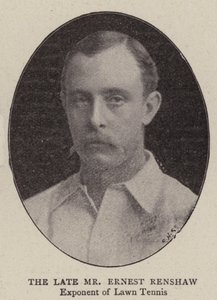 O falecido Sr. Ernest Renshaw de English Photographer