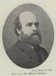 O falecido Sr. Henry George de English Photographer