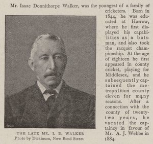 O falecido Sr. ID Walker de English Photographer