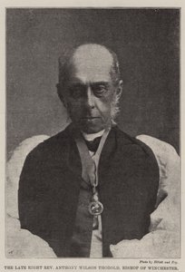 O reverendo tardio Anthony Wilson Thorold, bispo de Winchester de English Photographer