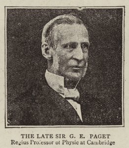 O falecido Sir GE Paget de English Photographer