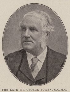 O falecido Sir George Bowen, GCMG de English Photographer