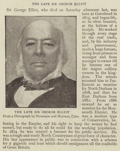 O falecido Sir George Elliot de English Photographer