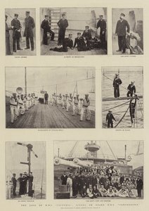 A perda do HMS Victoria, cenas a bordo do HMS Camperdown